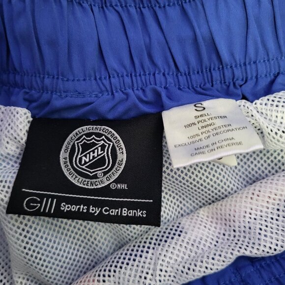 G-III New York Rangers Freestyle Volley Swim Blue Shorts Men’s Sz Small New - Picture 7 of 8